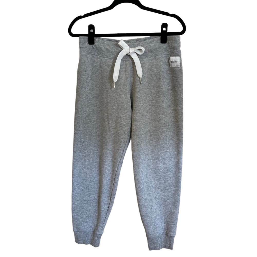 Calvin Klein Performance joggers sweatpants drawstring waist size medium cropped